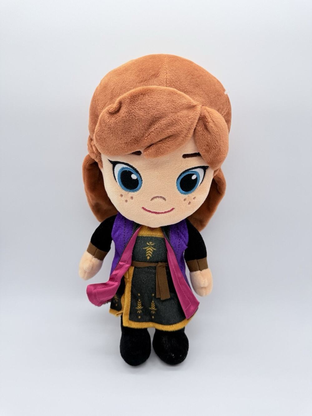 Disney Frozen 2 Anna Plush Doll Stuffed Toy Rare HTF 13.5"